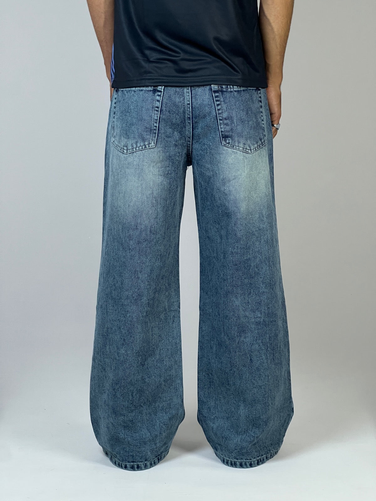 Olive fade baggy