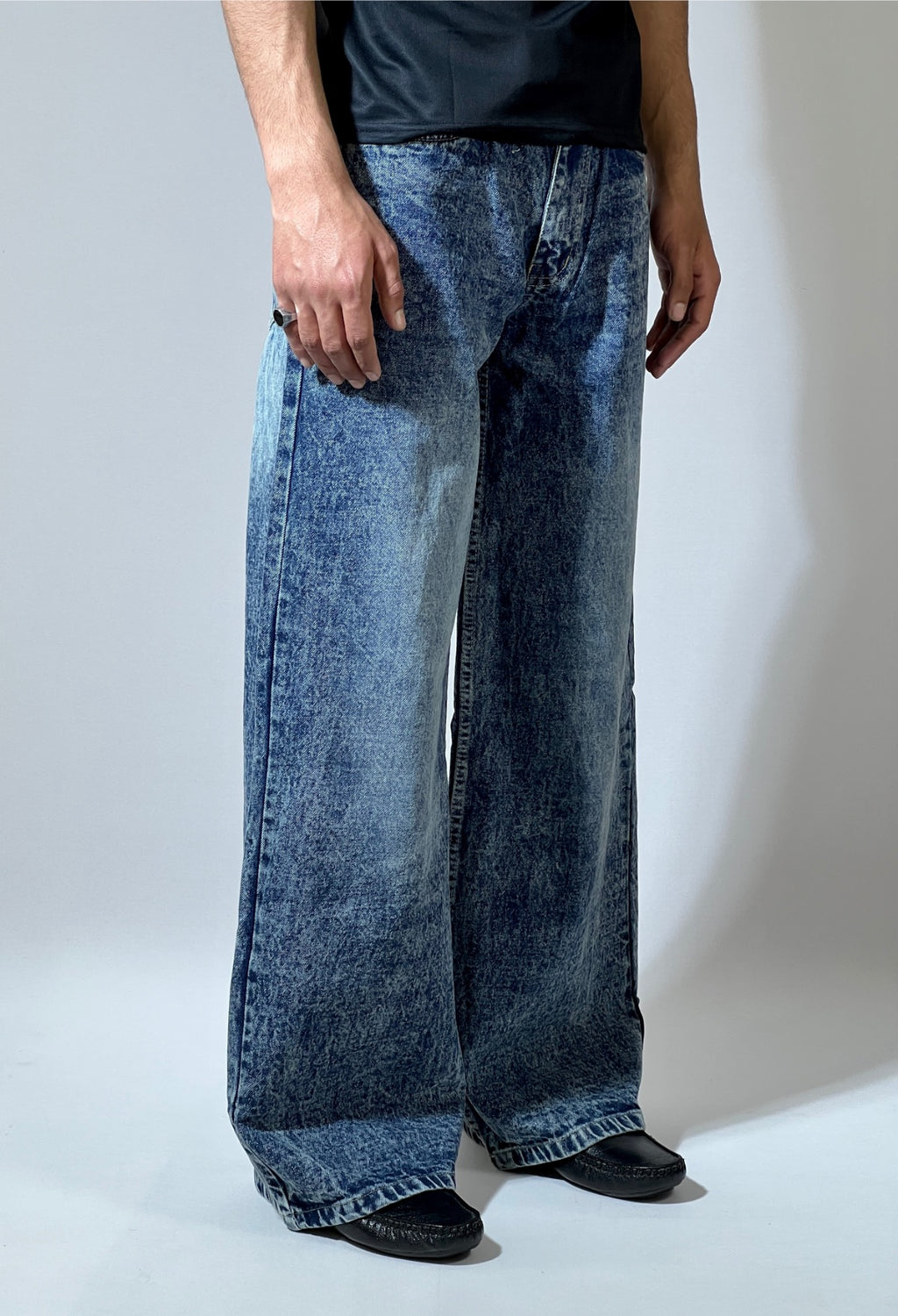 Deep blue baggy