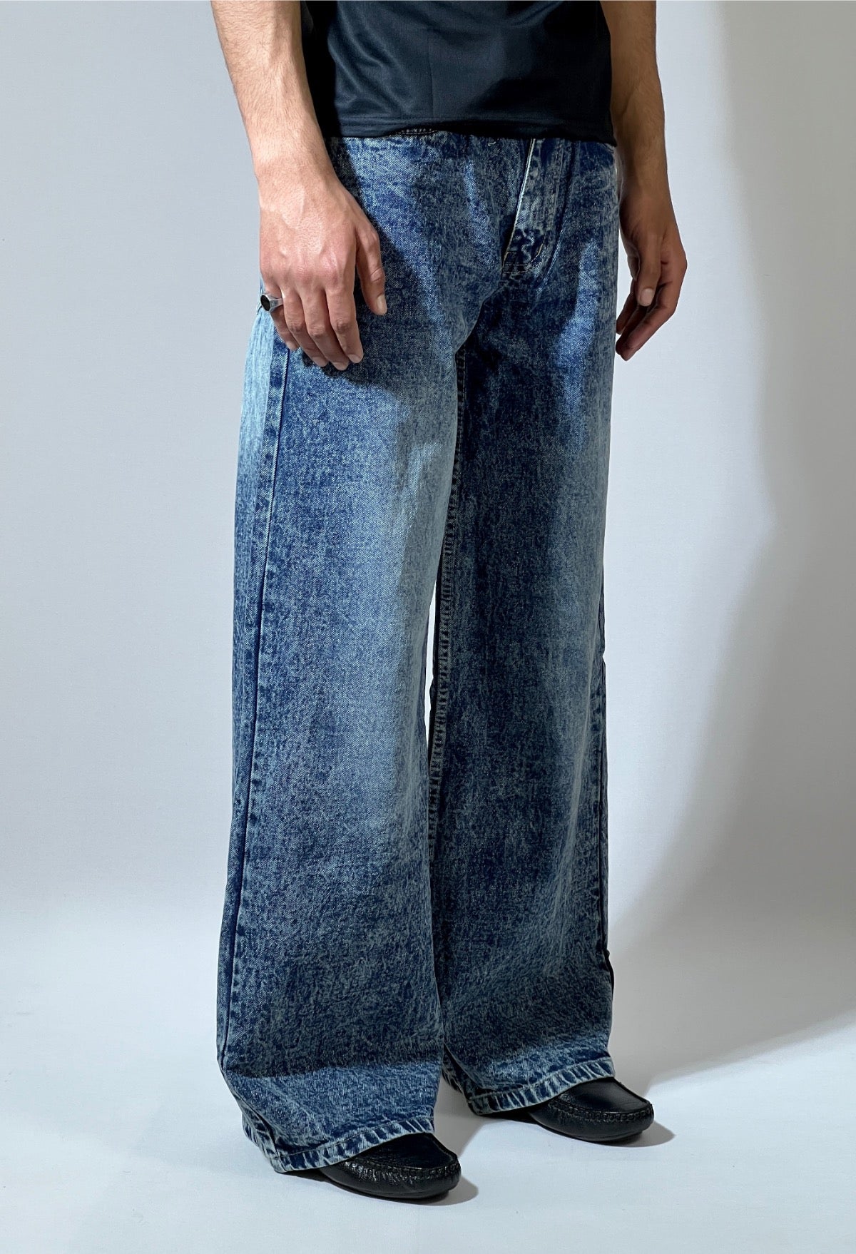 Deep blue baggy