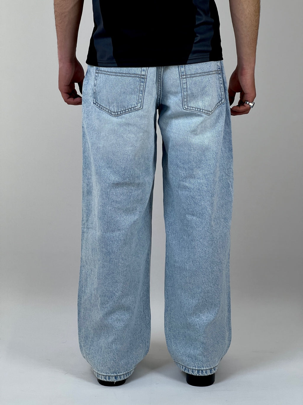 Light blue baggy