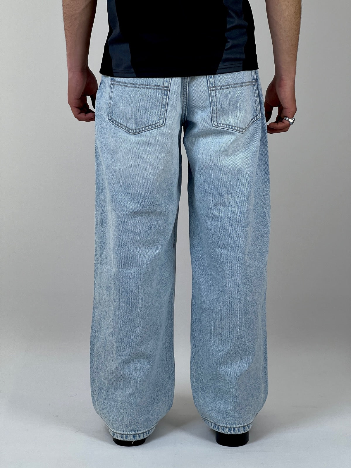 Light blue baggy