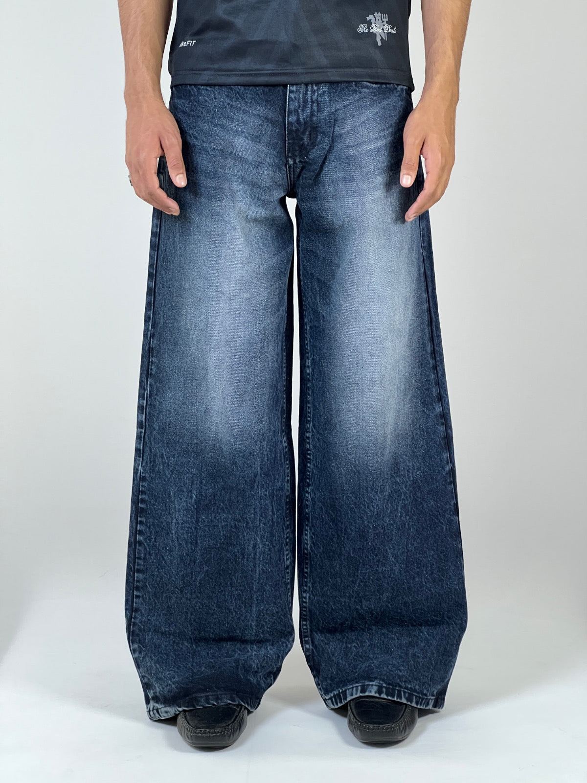 Dark blue baggy