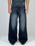 Dark indigo baggy