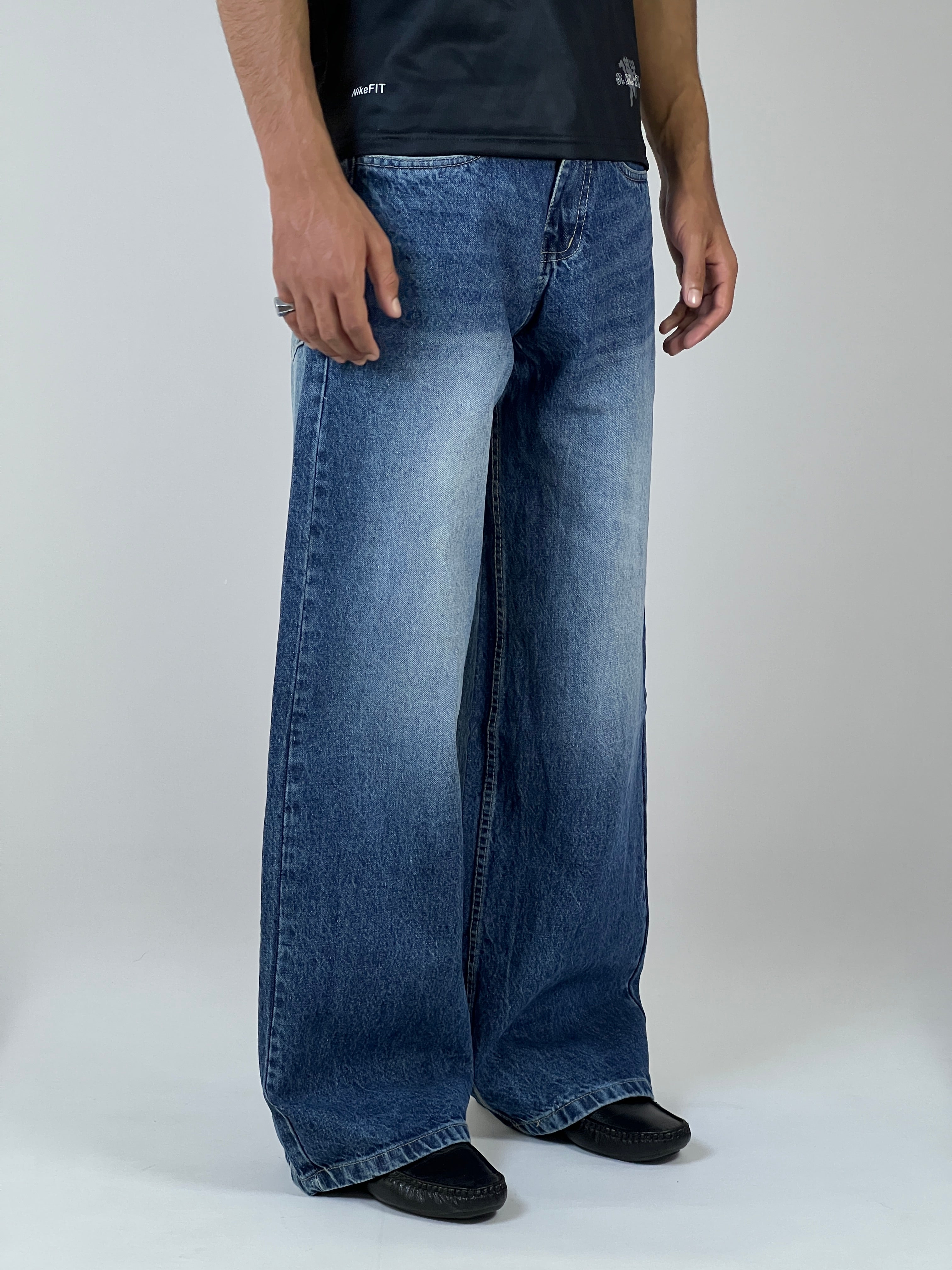 Light blue baggy