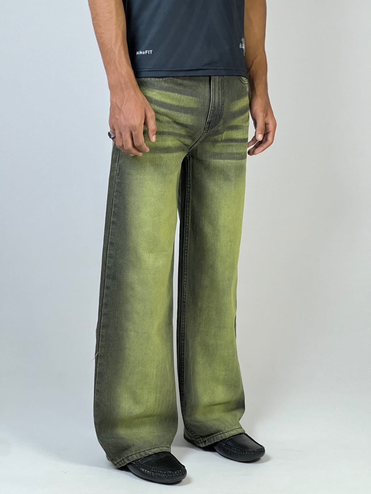 Pine green baggy