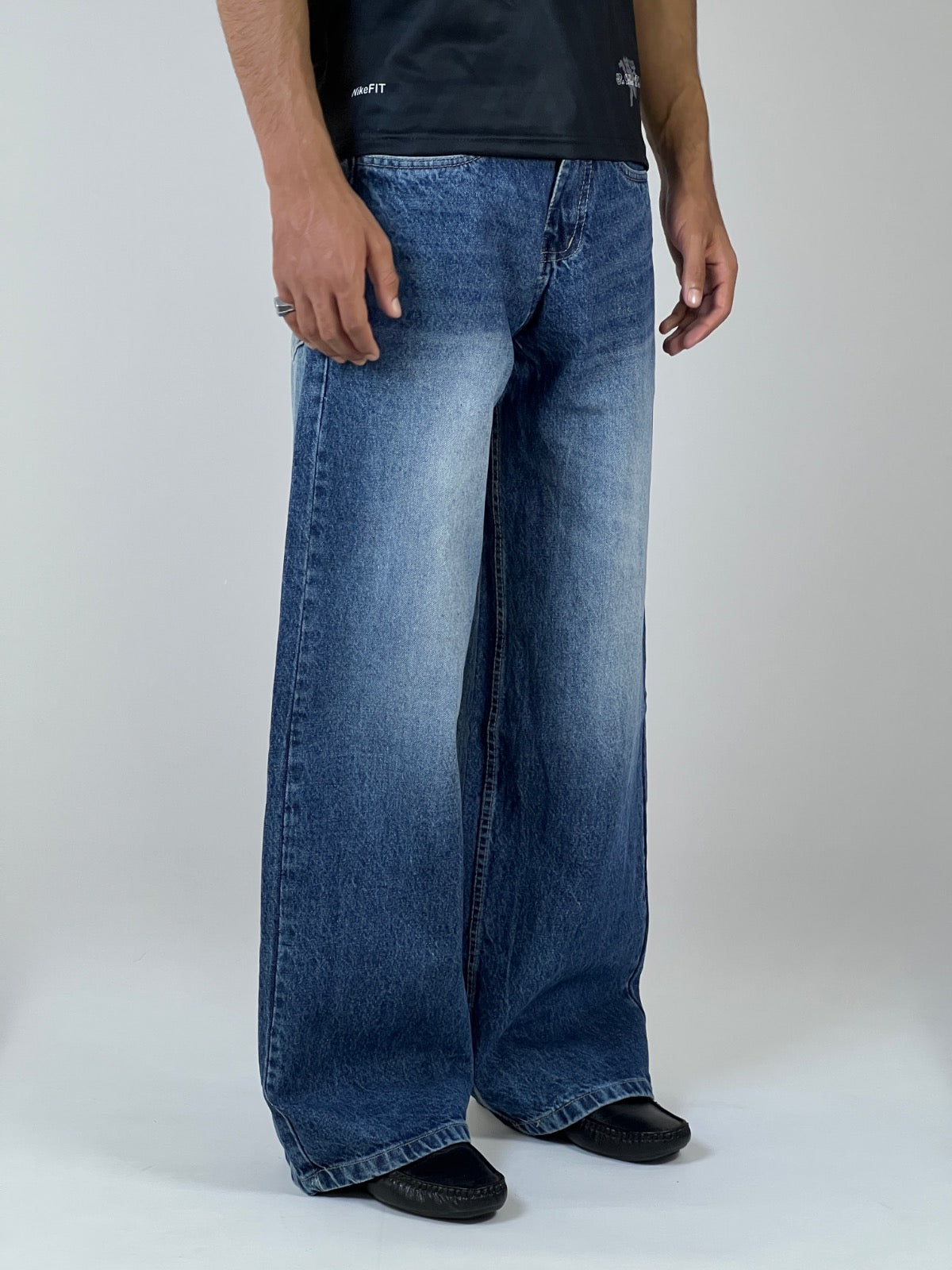 Light blue baggy