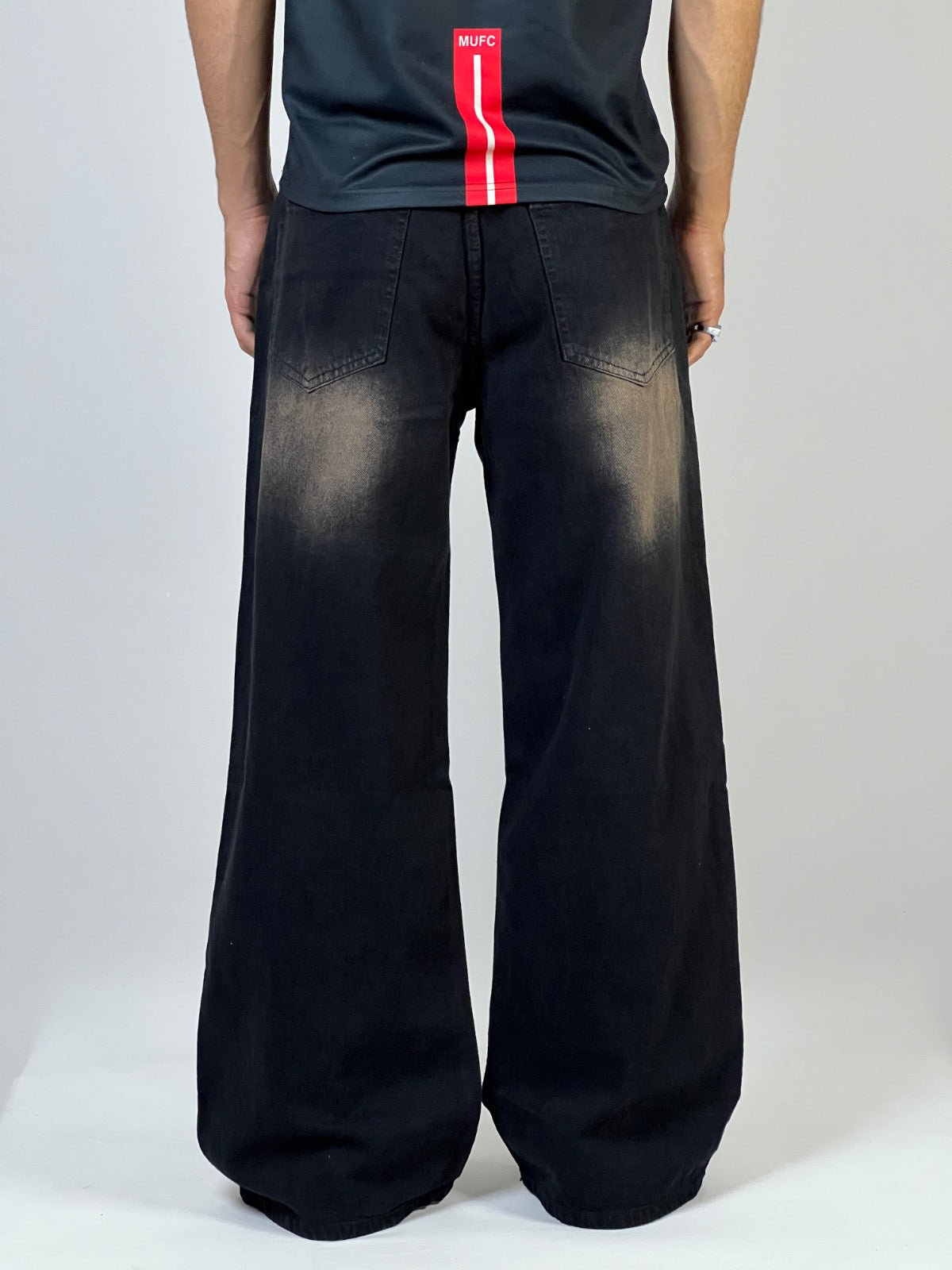Midnight black baggy