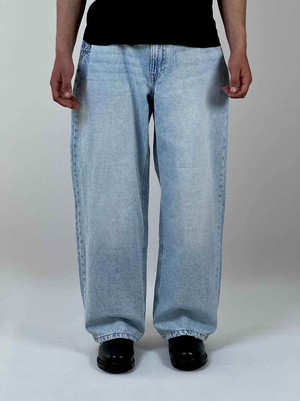 Light blue baggy