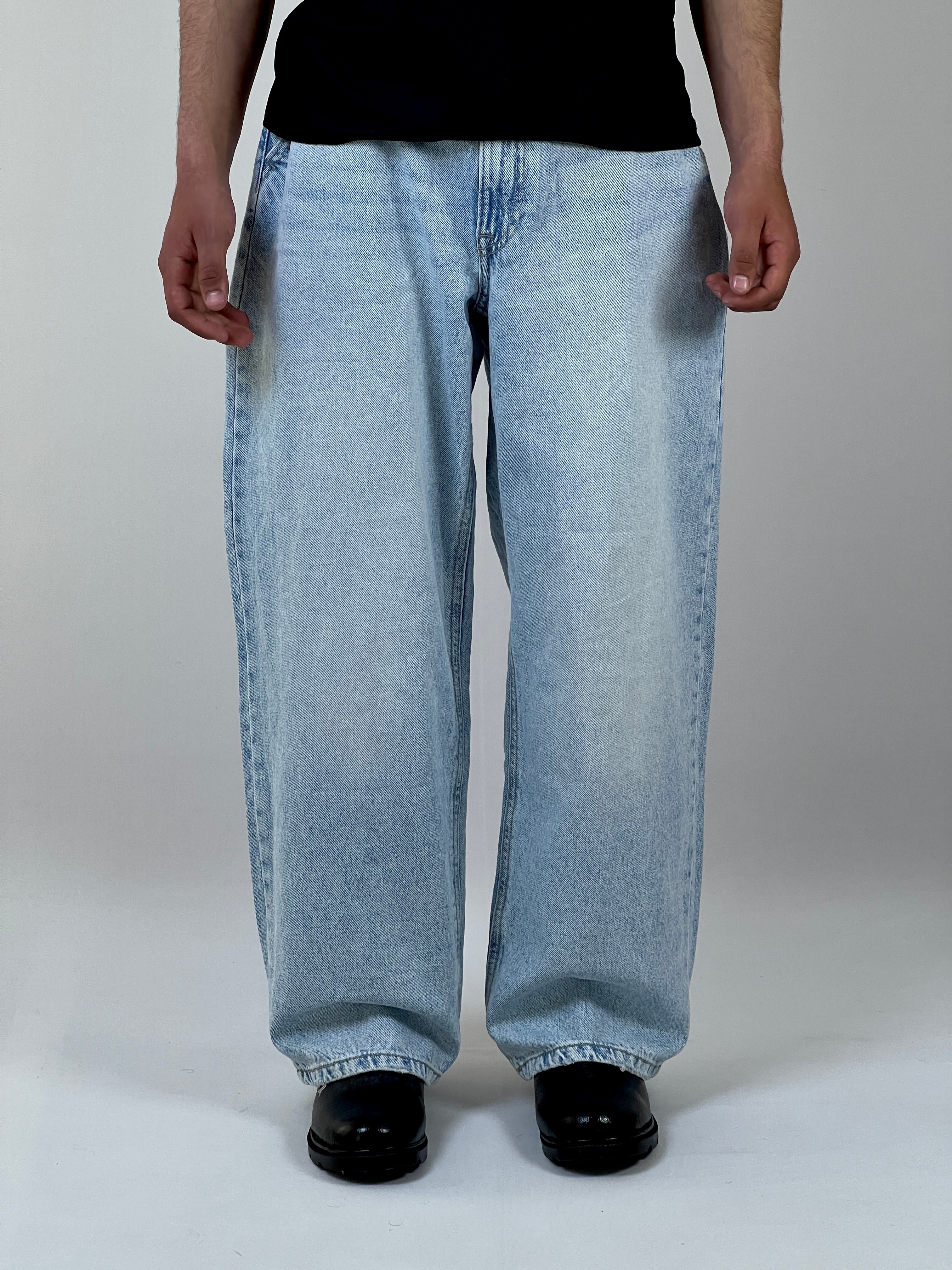 Light blue baggy