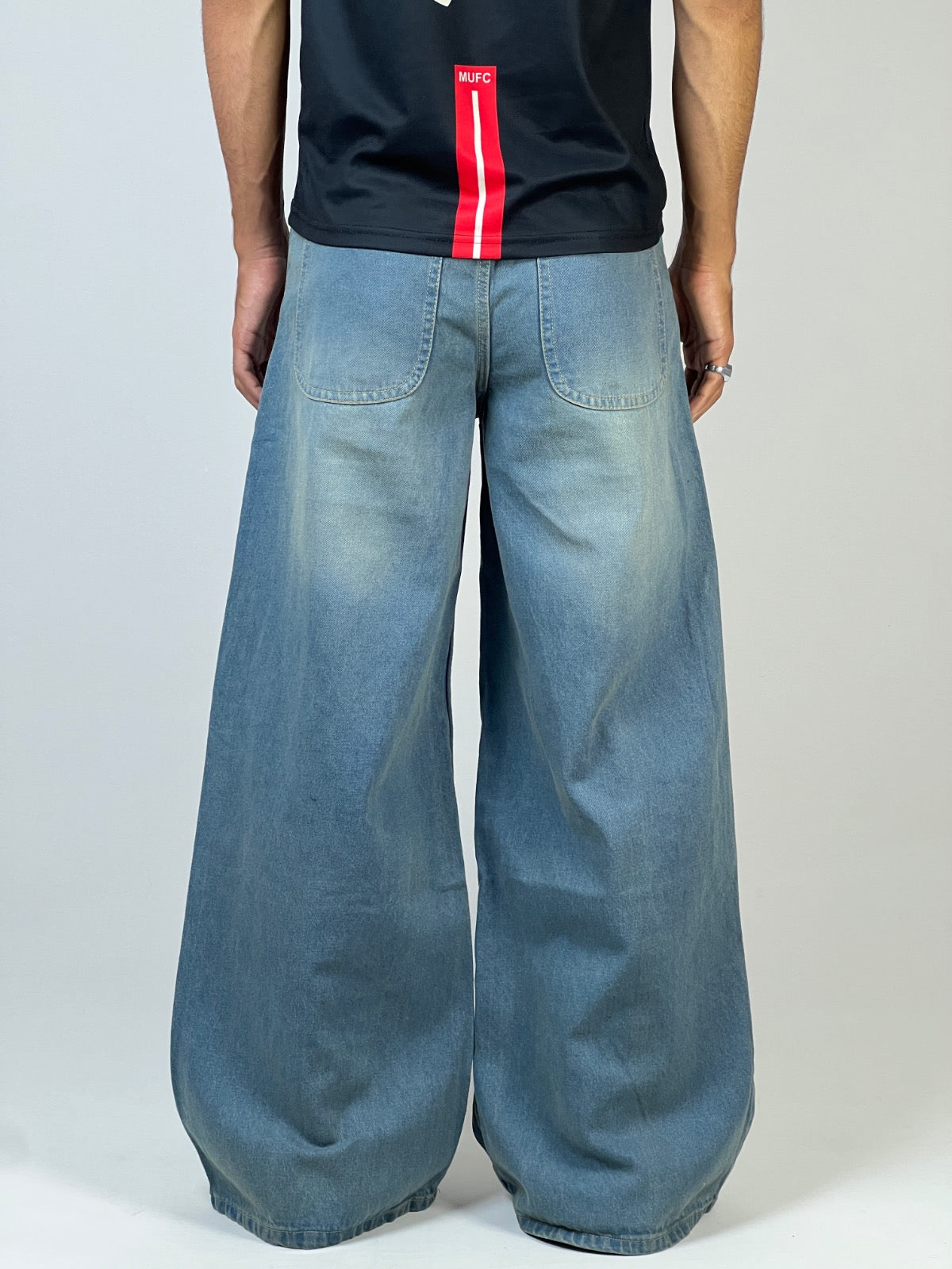 Cloud blue baggy