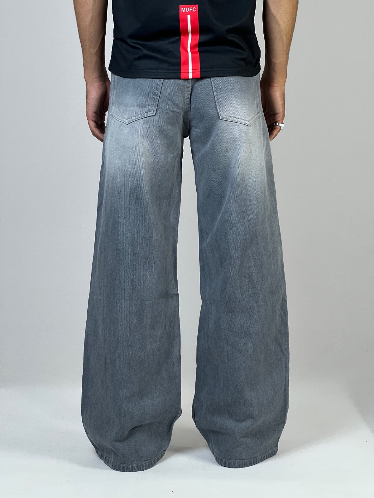 Steel grey baggy