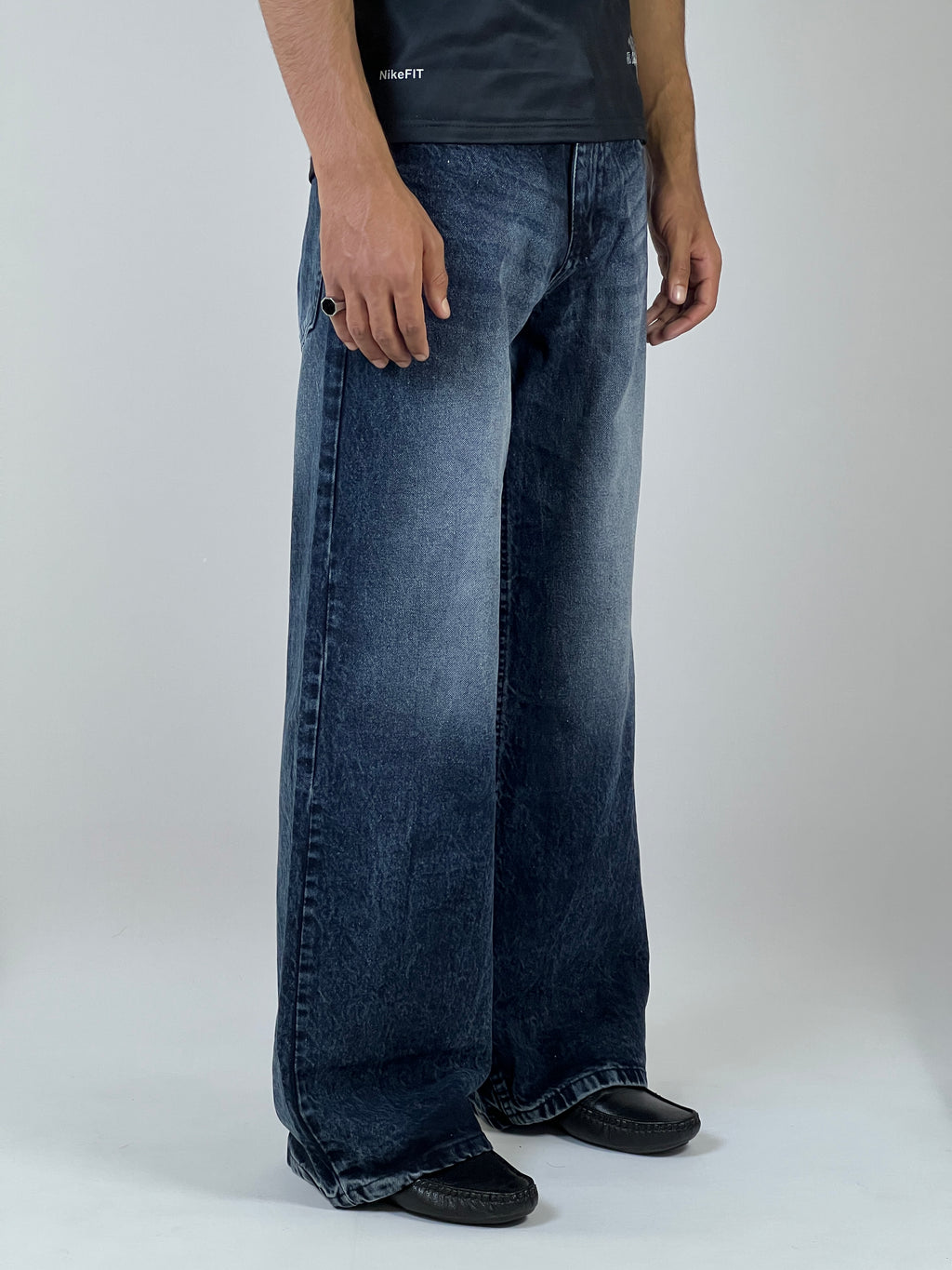 Dark blue baggy