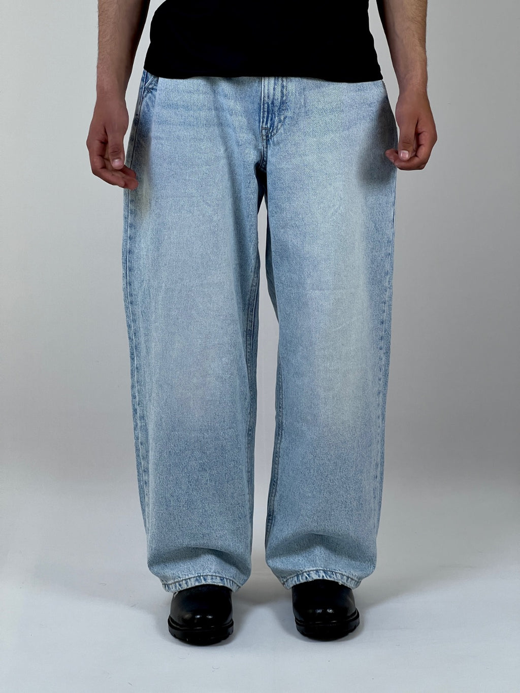 Light blue baggy