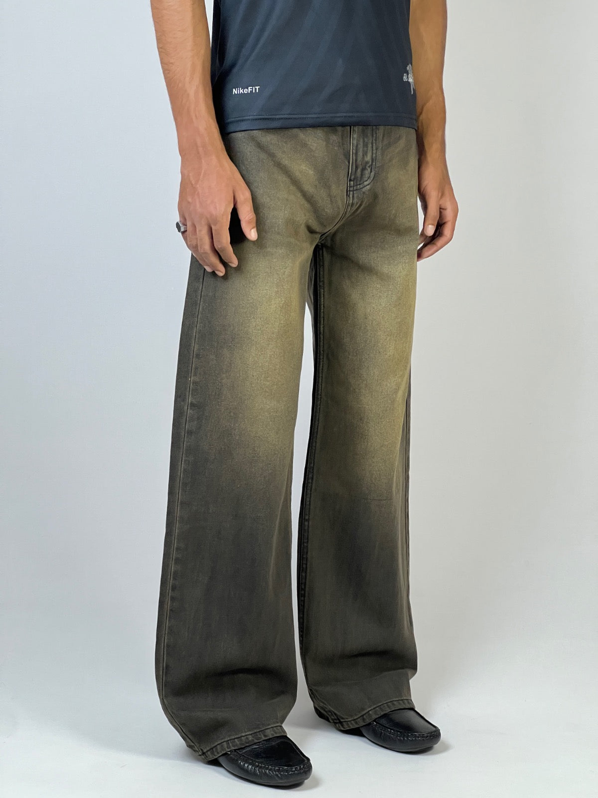Mocha brown baggy