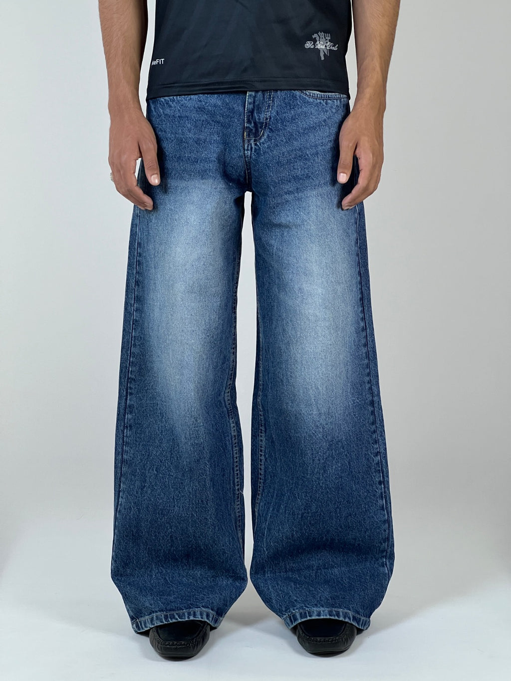 Light blue baggy