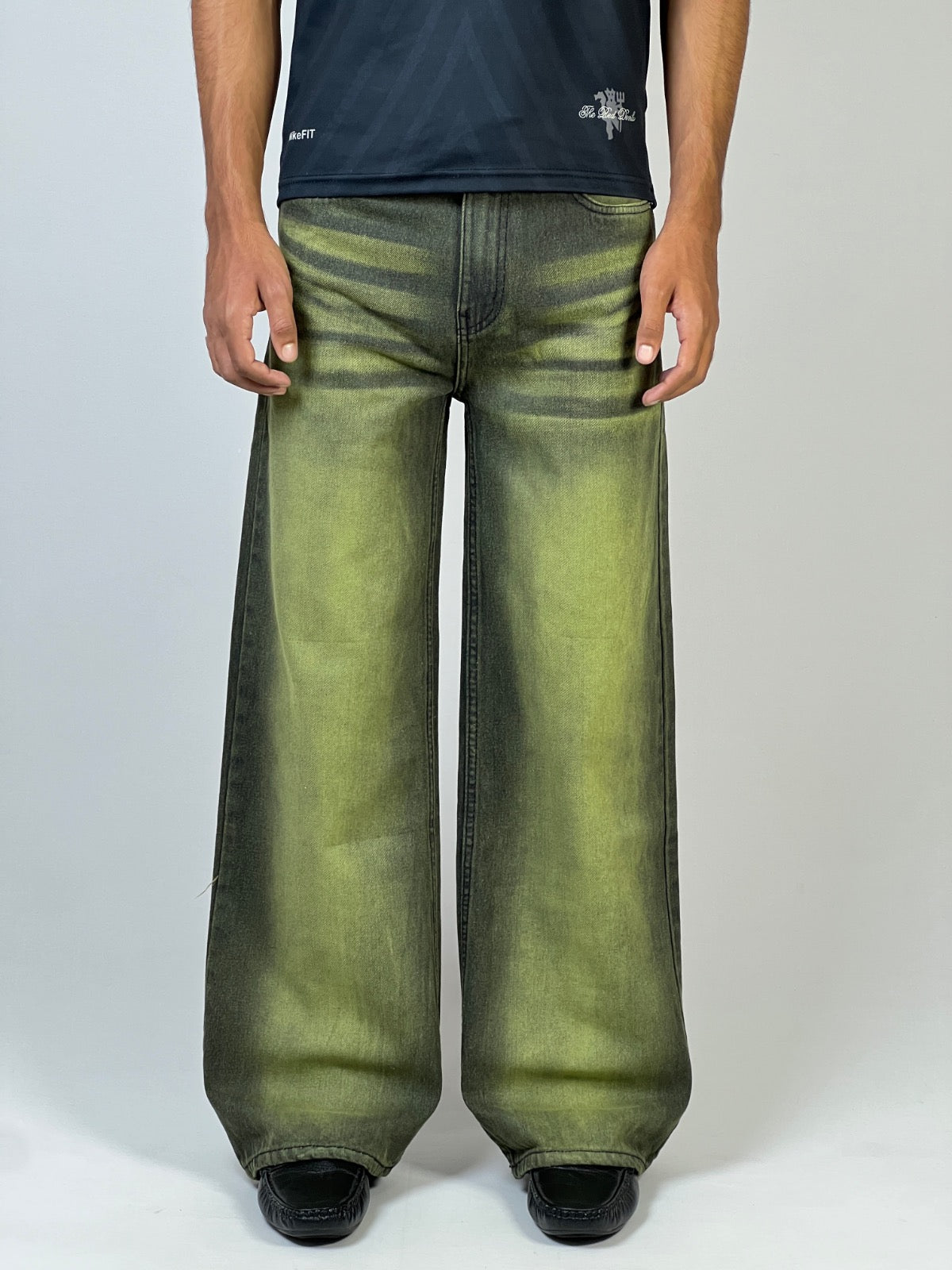Pine green baggy