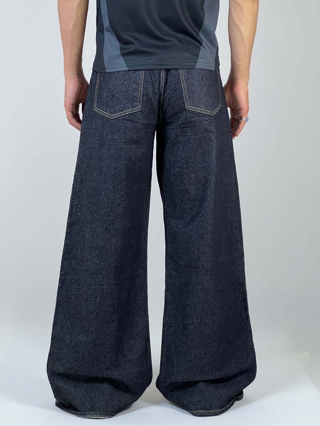 Indigo core baggy