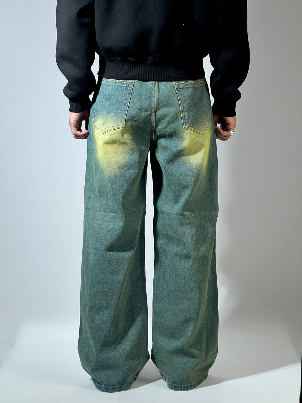 Moss green baggy