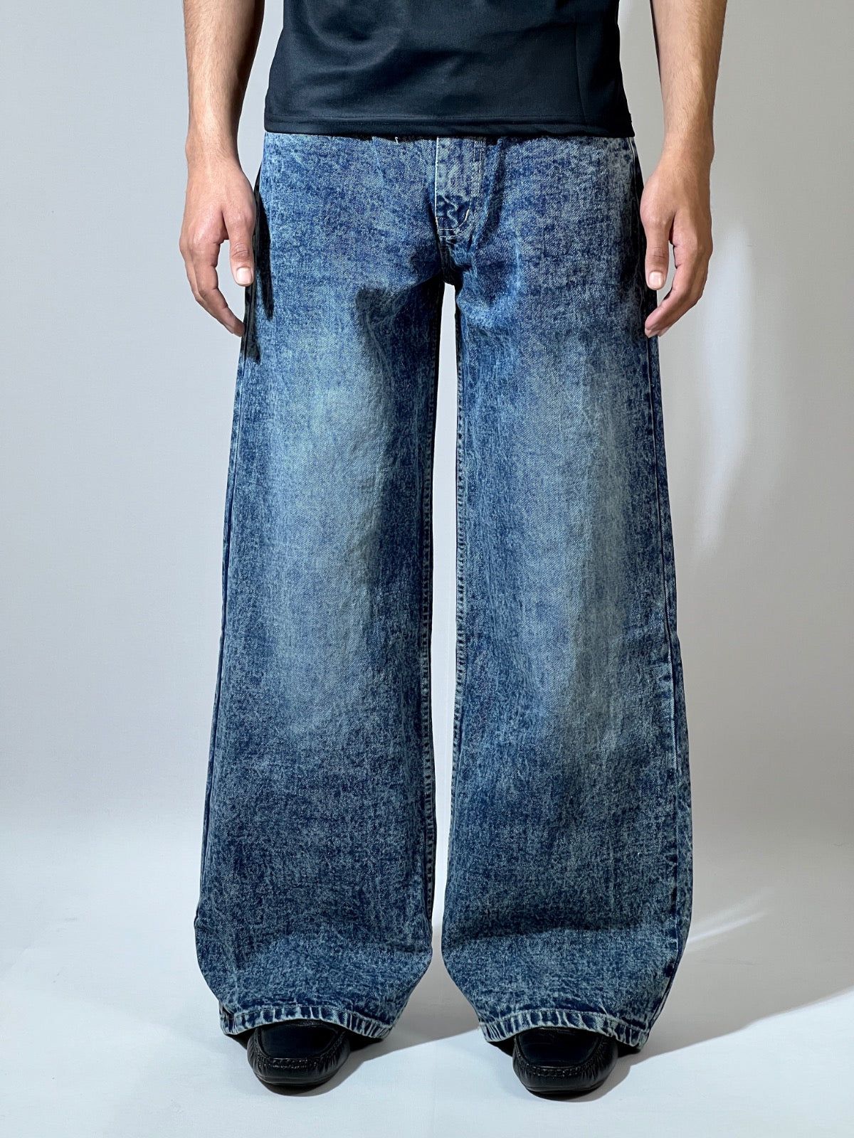 Deep blue baggy
